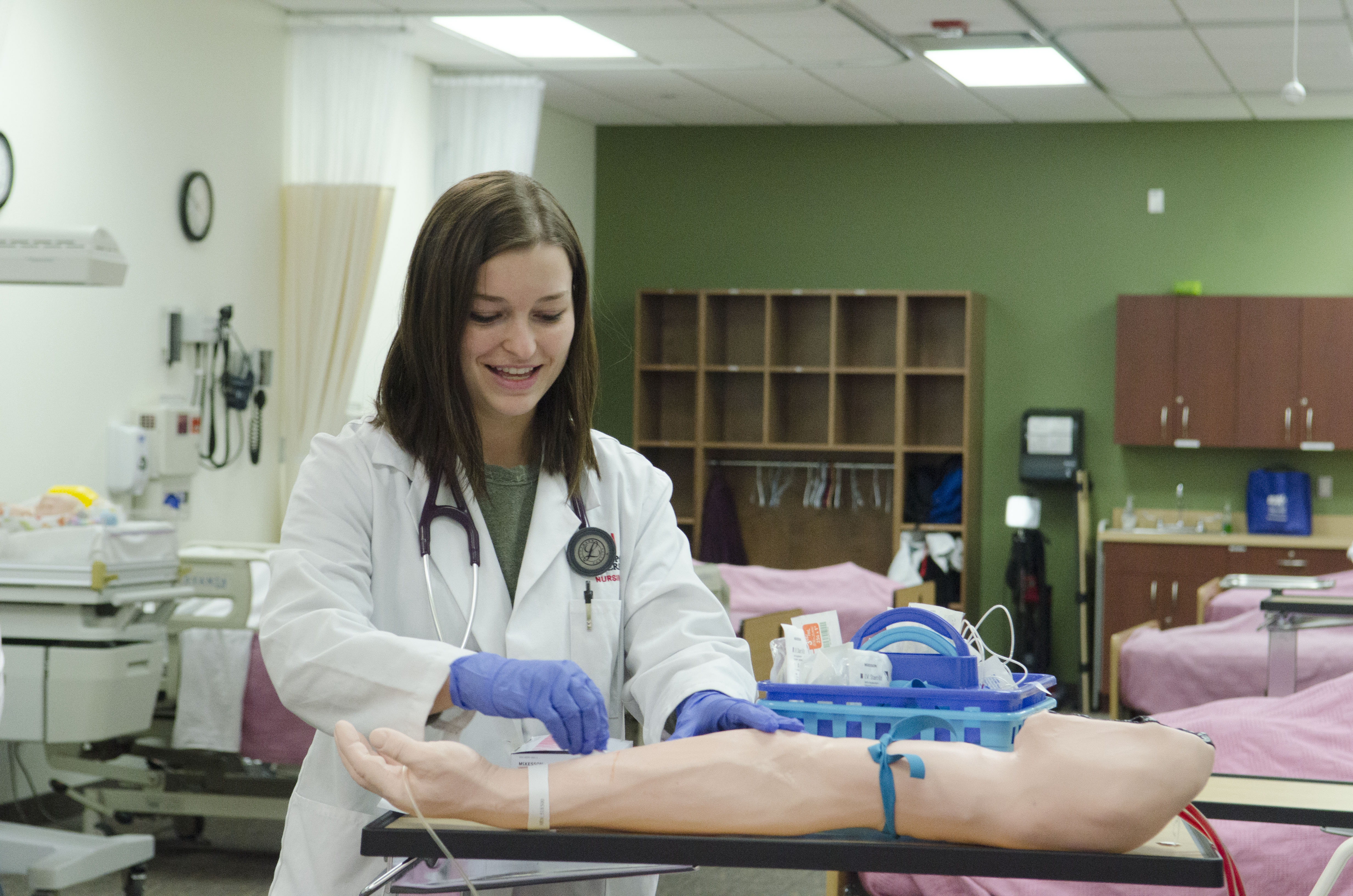 Taylor Wilson, a nursing student